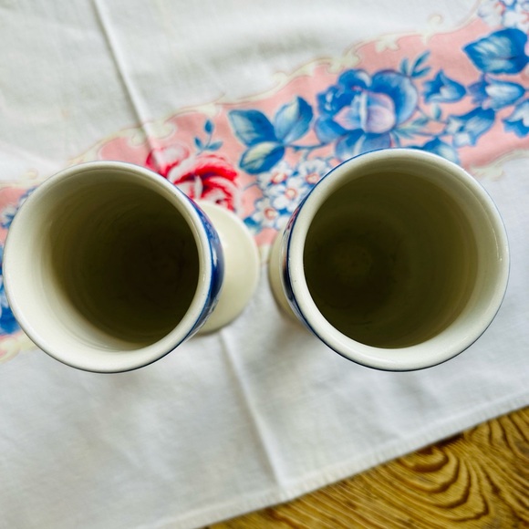 Pye in the Skye Hand Painted Goblets x 2 by James Shorba - Picture 5 of 7